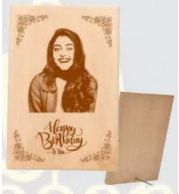 Personalised Wooden Frame for Photos and Display, Custom Gift Item for Home Decor, Office Desk Styling, Corporate Gifting and Memorable Special Occasions